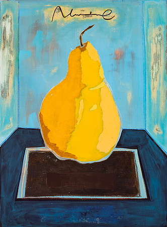 37 X 52   Acrylic and Pastel on Canvas