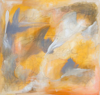 30 X 28  Acrylic and Pencil on Canvas