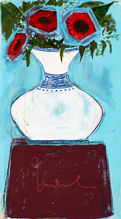 26 X 46   Acrylic and Pastel on Canvas