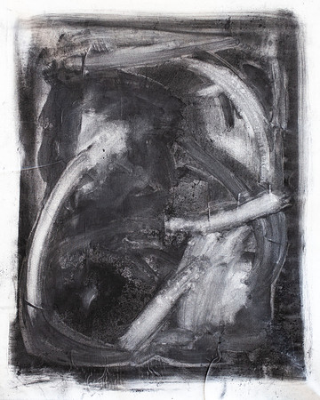 41 X 53 Charcoal on Canvas